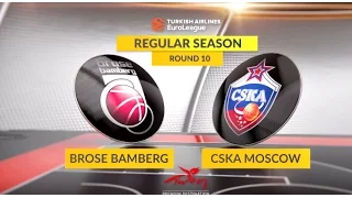 Highlights: Brose Bamberg-CSKA Moscow