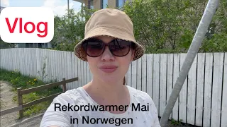 VLOG | Rekordwarmer Mai in Norwegen | Essen gehen am Fjord | Leben in Norwegen | Fjordliebe