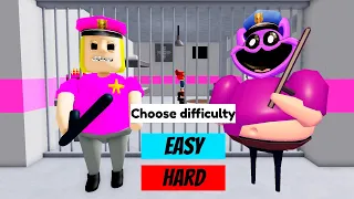 POLICE GIRL BARRY PRISON RUN OBBY - POLICE GIRL OBBY - Roblox