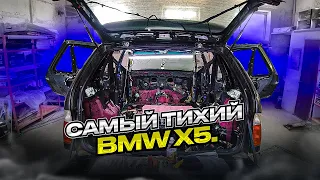 200 кг. шумоизоляции в BMW X5 | Материалы SGM | Шумоизоляция ПОКРЫШЕК | Часть 2