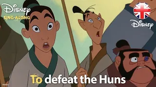 DISNEY SING-ALONGS | I'll Make A Man Out Of You - Mulan Lyric Video | Official Disney UK