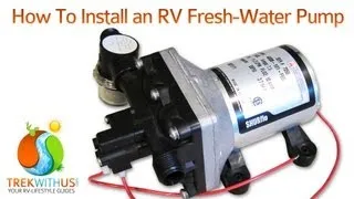 How to Install a SHURflo Fresh Water Pump - RV DIY