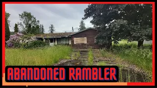 Abandoned Rambler House in the middle of a small city. Episode 16 S1 Abandoned Series Washington.