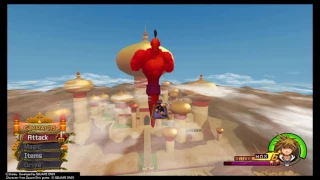 Kingdom Hearts 2FM (PS4): Genie Jafar (Critical Mode)