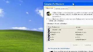 Désactiver la fenêtre d'invite au démarrage de Windows XP