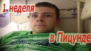 ПЕРВАЯ НЕДЕЛЯ В ПИЦУНДЕ | Пицунда 2016 №1