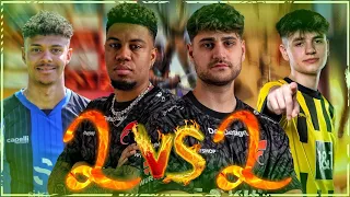 2vs2 WIN CHALLENGE - ELI & ELDOS VS SIDNEY & WILLY👀🔥 VERLIERER MUSS HOT CHIP ESSEN🌶️🥵