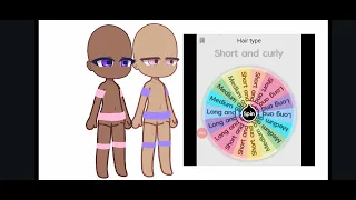 Making couple ocs with a wheel challenge//Old trend?//Moch4_Dre4ms