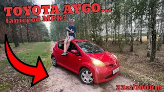 Toyota Aygo 2006 - Taniej niż AUTOBUSEM! [TEST]