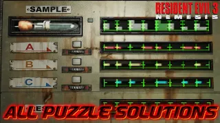 Resident Evil 3 Classic: All Puzzle Solutions Walkthrough