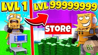 Построил САМЫЙ КРУТОЙ ТОРГОВЫЙ ЦЕНТР в МИРЕ УРОВЕНЬ 999,999 MALL TYCOON ROBLOX