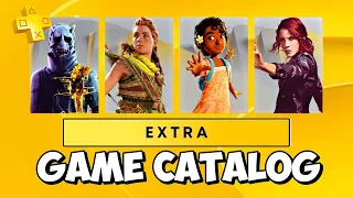 Full PlayStation Plus Game Catalog - All PS Plus Extra Games Available - August 2023