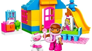 ИГРАЕМ В ДОКТОРА с Настюшик Доктор Плюшева Конструктор LEGO duplo 10606 Doc McStuffins игрушки