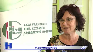 Adófelajánlás – ZTV Híradó 2024-05-16