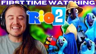 *FINALLY A GREAT SEQUEL!!* Rio 2 (2014) Reaction/ Commentary: FIRST TIME WATCHING Anne Hathaway