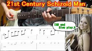 【TAB】21st Century Schizoid Man / Guitar lesson - How to play