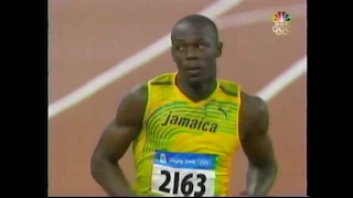 Usain Bolt - Men's 100m Semifinal - 2008 Summer Olympic Games in Beijing