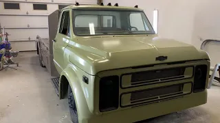 1969 Chevrolet ramp truck c50