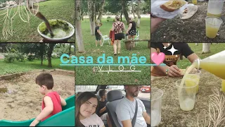 VLOG NA CASA DA MÃE!! PASSAMOS O FIM DE SEMANA NA MINHA CIDADE NATAL 😃#riograndedosul #caldodecana