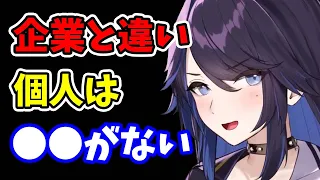 【kson】個人VTuberは企業VTuberと違い●●がないんです【kson切り抜き/VTuber】