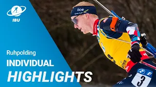 World Cup 22/23 Ruhpolding: Men Individual Highlights