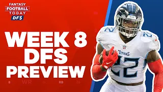 NFL DFS Week 8 Lineups, Picks, Stacks & Ownership | 2022 Fantasy Football Advice