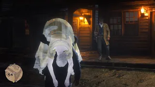 What if Arthur brings the Ghost Woman to a Sheriff