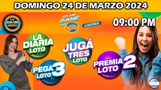 Sorteo 9 PM Loto Honduras, La Diaria, Pega 3, Premia 2, DOMINGO 24 de marzo 2024 |✅🥇🔥💰