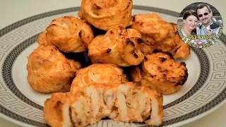 Розочки из куриного филе  Это обалденно вкусно и очень быстро  Простой рецепт