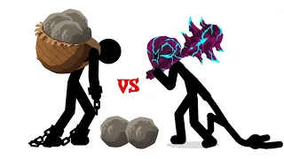 Enslaved Giant vs Chaos Giant - Stick War