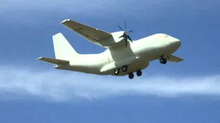 Alenia C-27J Spartan, RC model, first flight, 2011