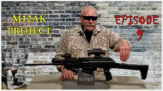 JTS M12AK gets MAGPUL ZHUKOV-s YUGO Stock Custom Install DIY Chop Saw Adaptation GETS THE JOB DONE