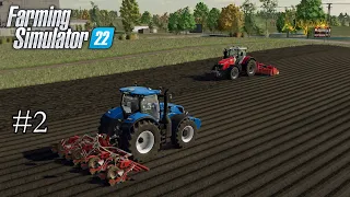 Hard at work planting the carrots 🥕 | Farming Simulator 22 Premium Expansion - Episode 2