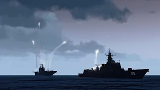 Russian Navy lost the only Aircraft Carrier due to an unexpected Ukraine Air Raid - ARMA 3