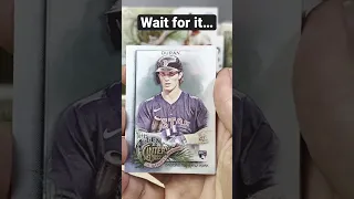 Check out this last pack pull! #baseballcards #boxbreak #boxbreaks #allenandginter #charliesheen