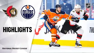 Senators @ Oilers 2/2/21 | NHL Highlights