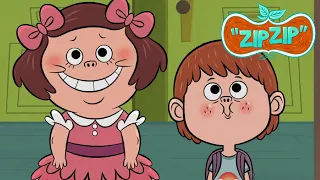 Guess who's coming ? | Zip Zip English | Full Episodes | 1H | S1 | Cartoon for kids