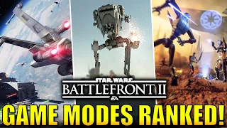 All Star Wars Battlefront 2 Game Modes RANKED from Worst to Best! (Final)