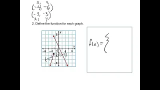 Adv Pre-Calculus Unit 1 Lesson 2 Guided Practice - Piecewise Functions