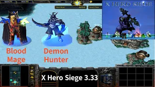 X Hero Siege 3.33, Extreme 20 Demon Hunter & Blood Mage, 8 ways Dual Hero
