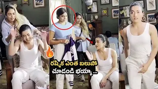 Rashmika Mandanna WORST BEHAVIOR with Artitsts | Rashmika Latest Ad Video | Trend Telugu