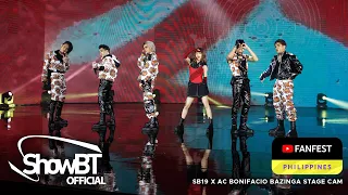 [Stage Cam] SB19 'Bazinga' with AC Bonifacio | YouTube FanFest Philippines 2021