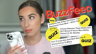 ASMR Answering Buzzfeed Quizzes