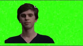 I am a surgeon but it speeds up when he says surgeon on green screen