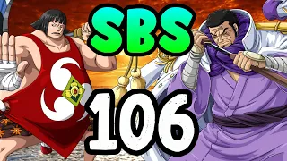 SBS Breakdown 106 : Admiral's Justice & Sentomaru's Backstory!!