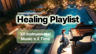 20 Healing Piano Music Playlist│힐링 리플렉티브 피아노 연주곡 20곡 모음