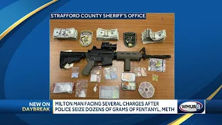 Milton man facing several charges after police seize dozens of grams of fentanyl, meth