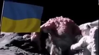 Украинские космонавты на Луне :-)