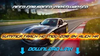 НОВАЯ ГРАФИКА В NEED FOR SPEED MOST WANTED 2005  "SUMMER TRACK"  HD MOD 2018