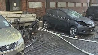 Feuer und Explosion in Hamburg: Dutzende Verletzte in ehemaligem Bunker